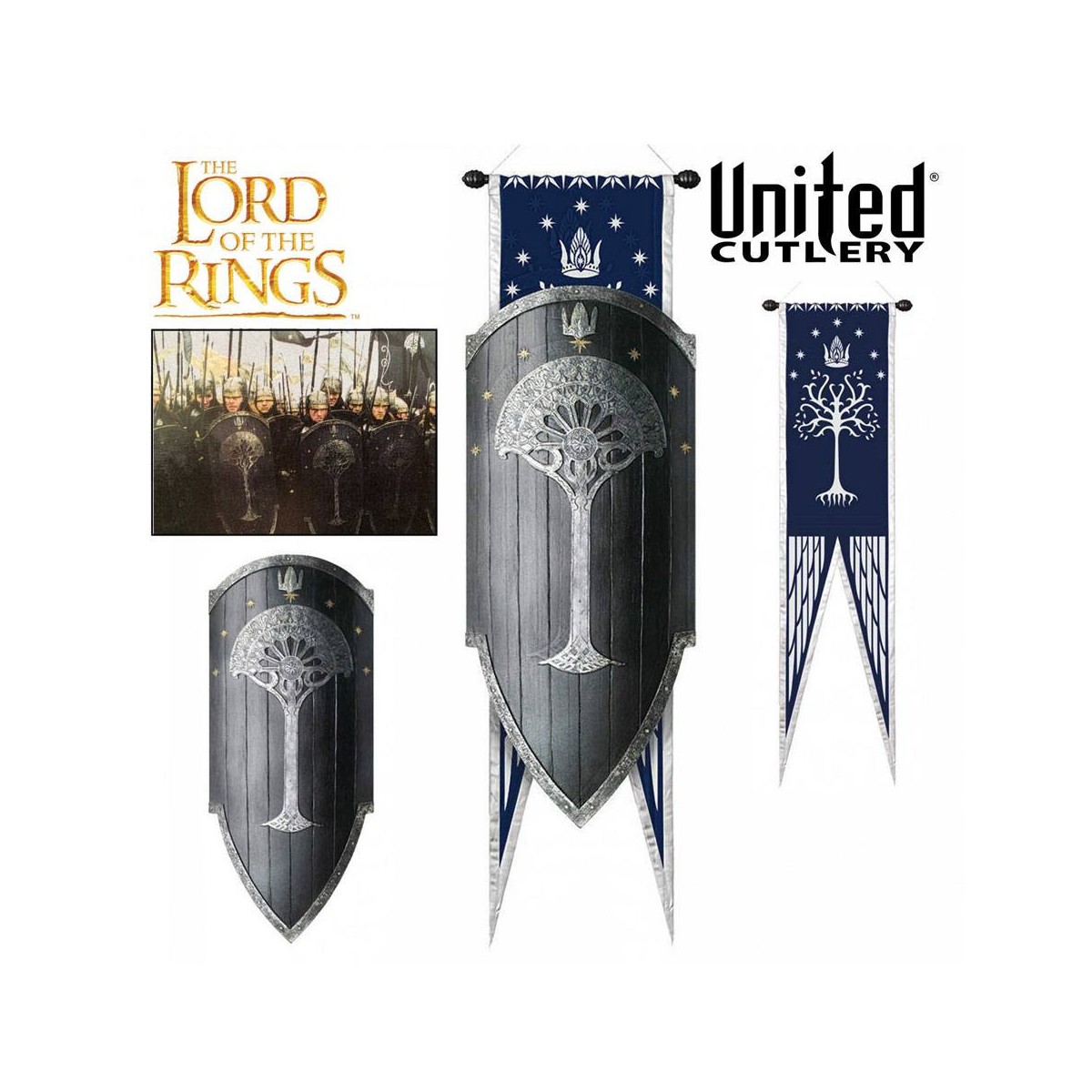 United Cutlery - Lord of the Rings: Gondorian Shield - Gondor Shield