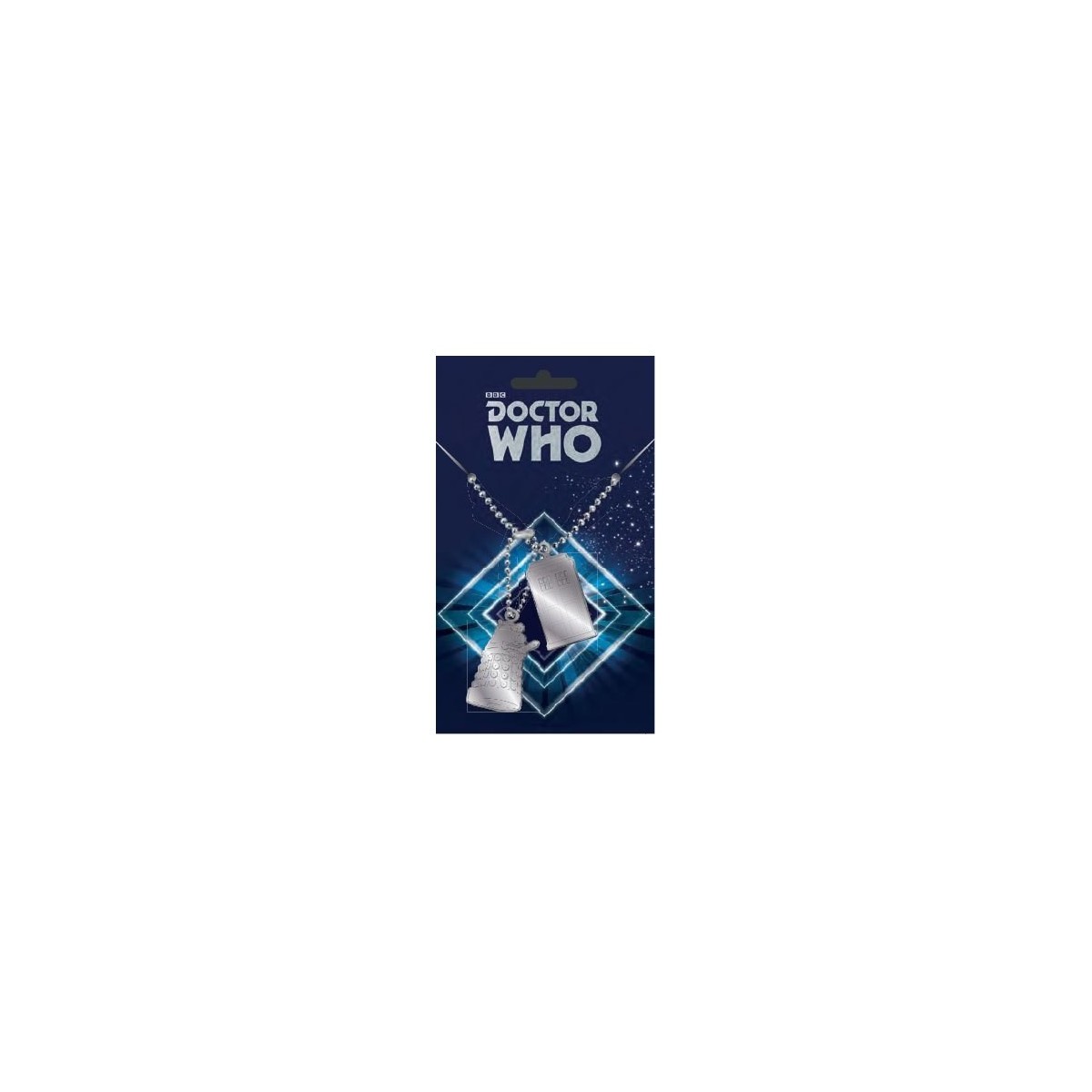 Doctor Who - Collier pendentifs Tardis et Dalek