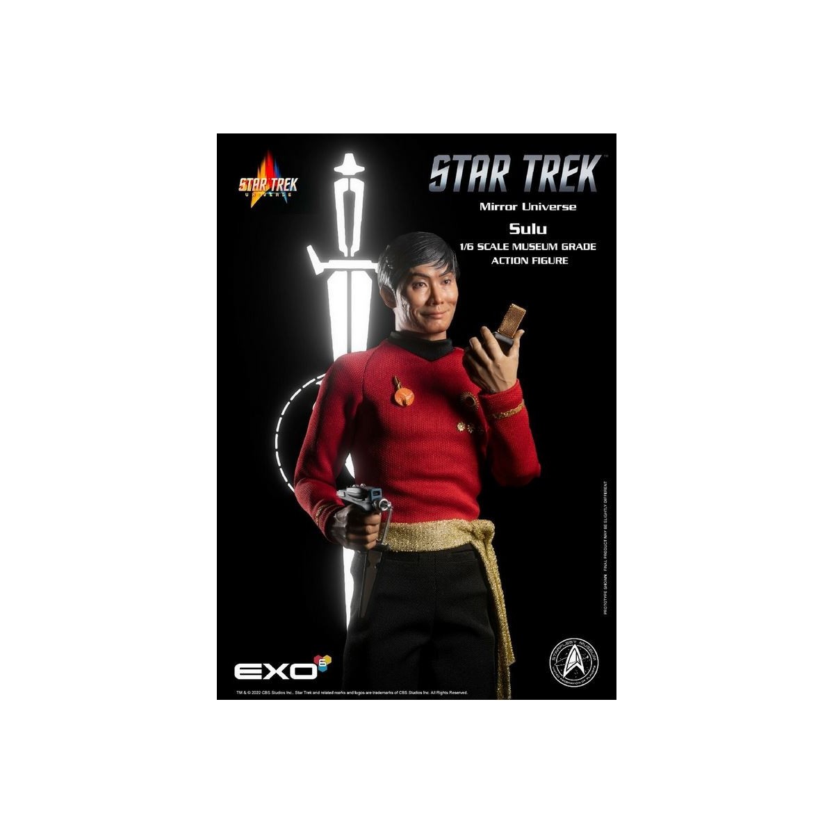 EXO-6 - Star Trek: The Original Series figure 1/6 Mirror Universe Sulu