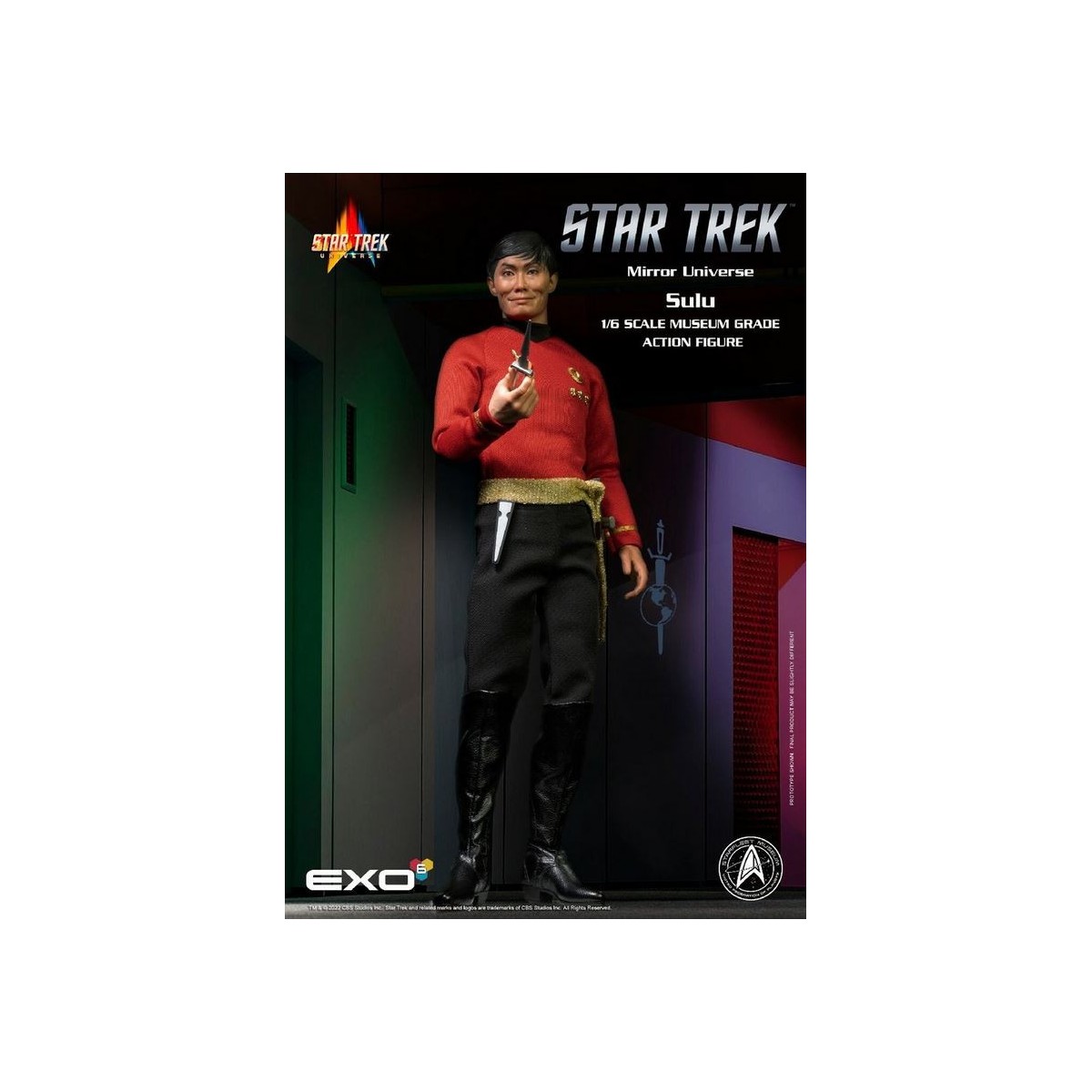 EXO-6 - Star Trek: The Original Series figure 1/6 Mirror Universe Sulu