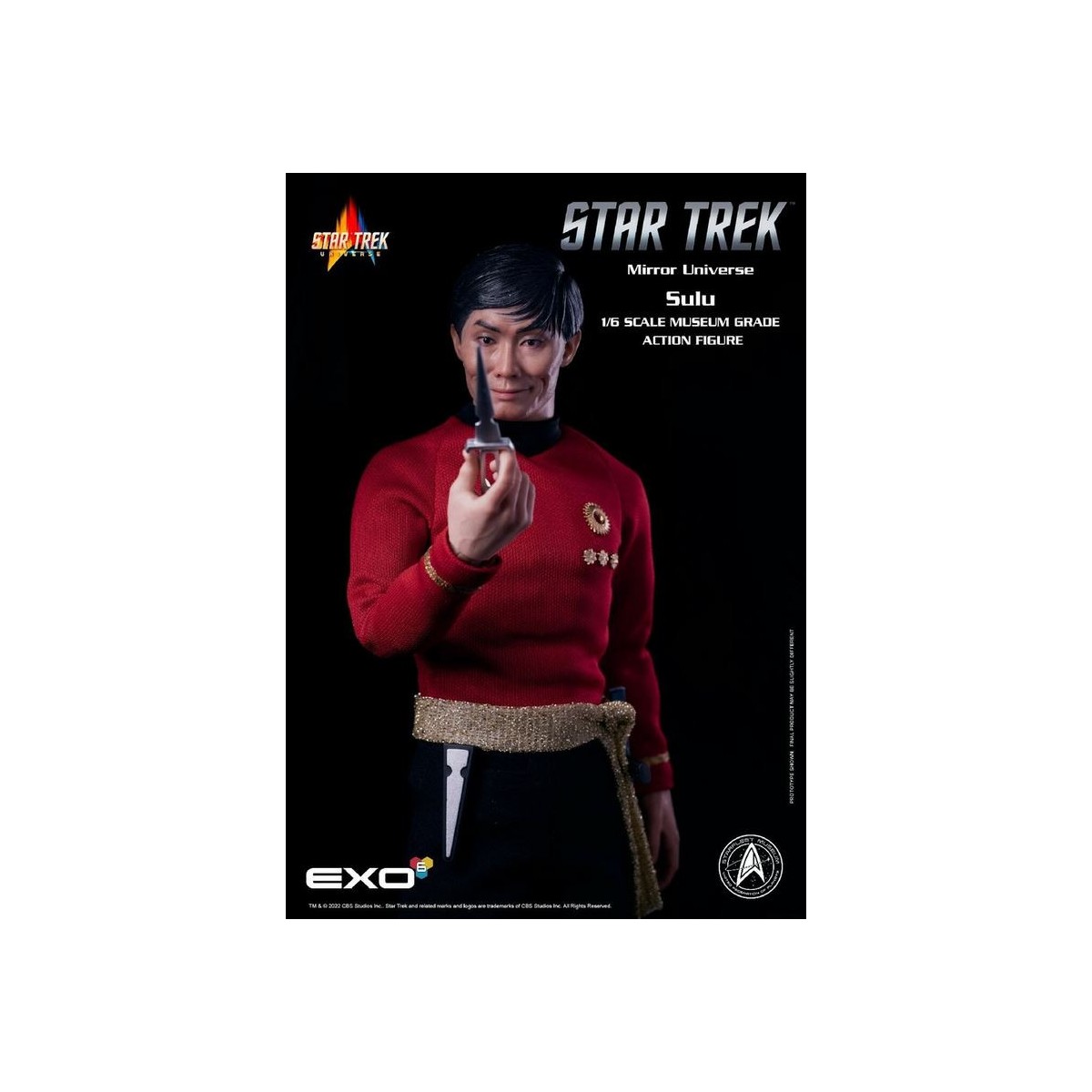 EXO-6 - Star Trek: The Original Series figure 1/6 Mirror Universe Sulu