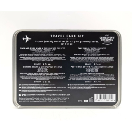 Kit soins voyage pour homme