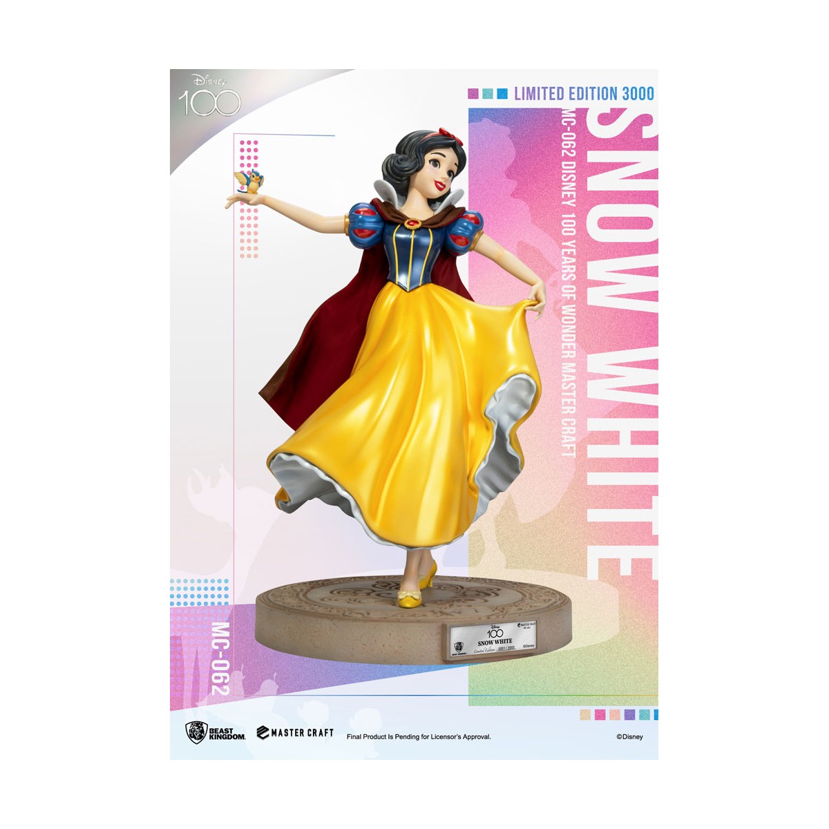 Disney Beast Kingdom - Master Craft Snow White - Disney 100th
