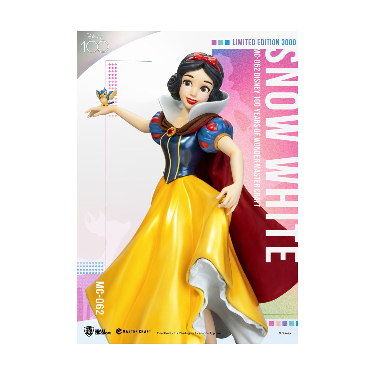 Disney Beast Kingdom - Master Craft Snow White - Disney 100th