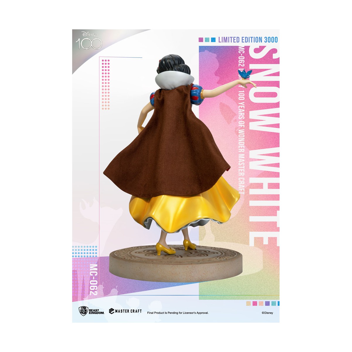Disney Beast Kingdom - Master Craft Snow White - Disney 100th