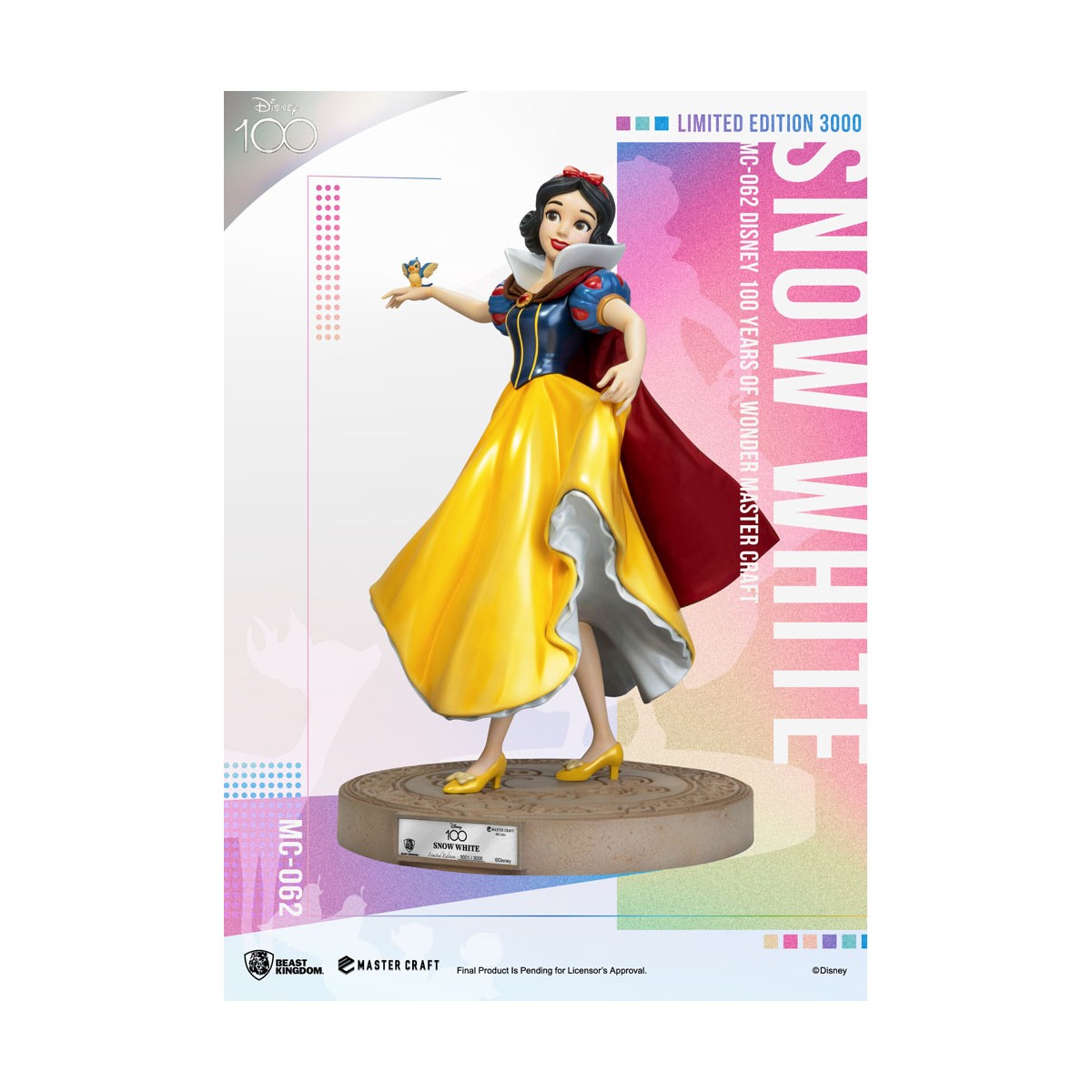 Disney Beast Kingdom - Master Craft Snow White - Disney 100th