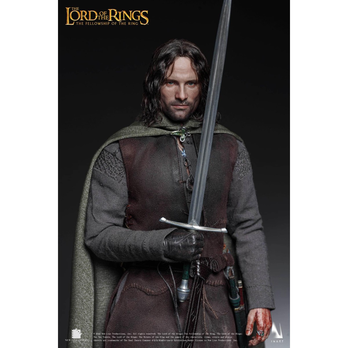 Queen Studios - The Lord of the Rings - Aragorn Premium Edition (rooted hair) 1/6 INART