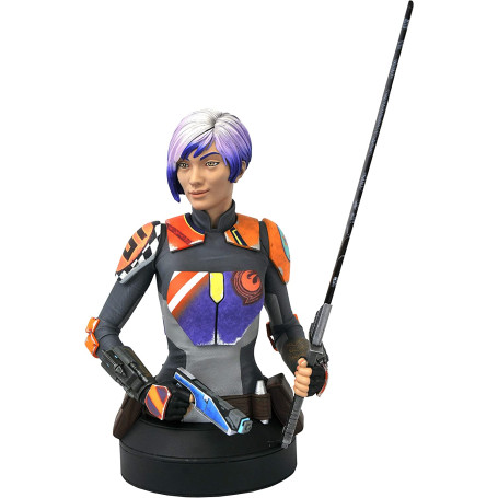 Gentle Giant - 1/6 Sabine Wren bust - Star Wars: Rebels