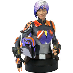 Gentle Giant - 1/6 Sabine Wren bust - Star Wars: Rebels