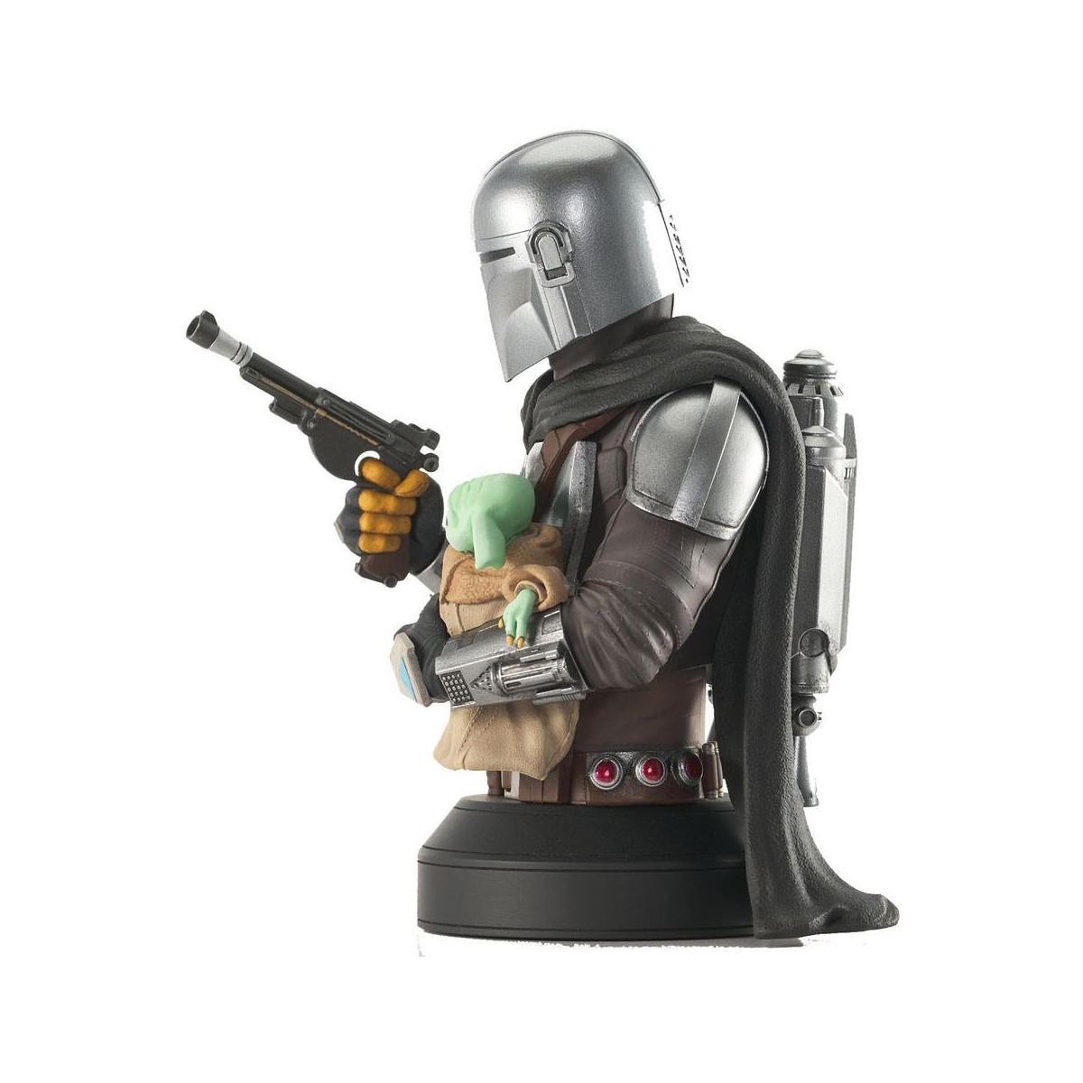 Gentle Giant - bust 1/6 The Mandalorian with Grogu - Star Wars: The Mandalorian