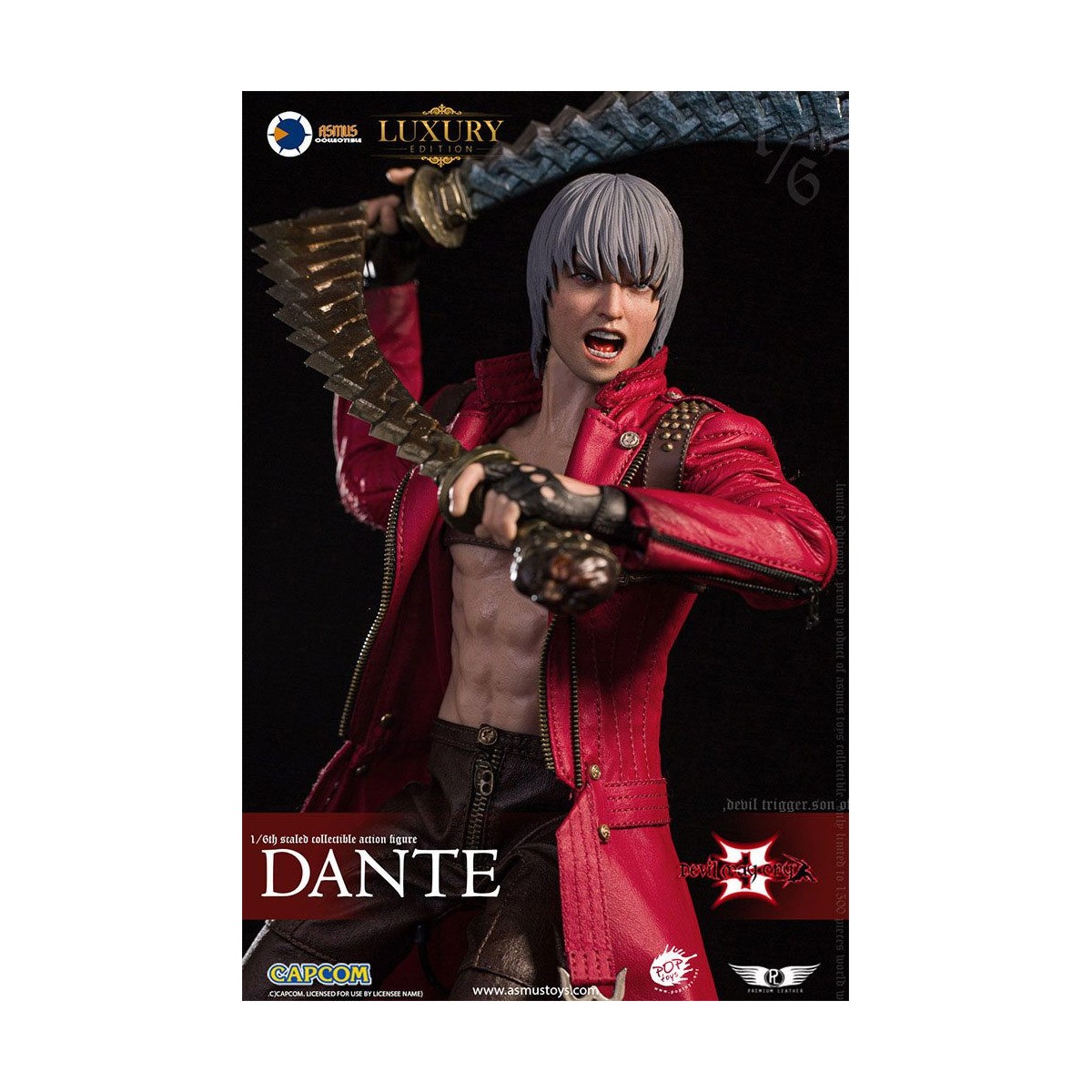 Asmus Toys - DANTE LUXURY EDITION 1/6 - Devil May Cry 3