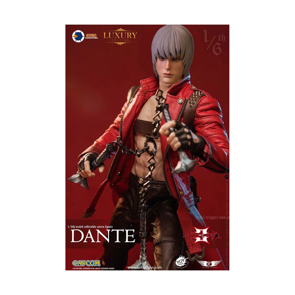 Asmus Toys - DANTE LUXURY EDITION 1/6 - Devil May Cry 3