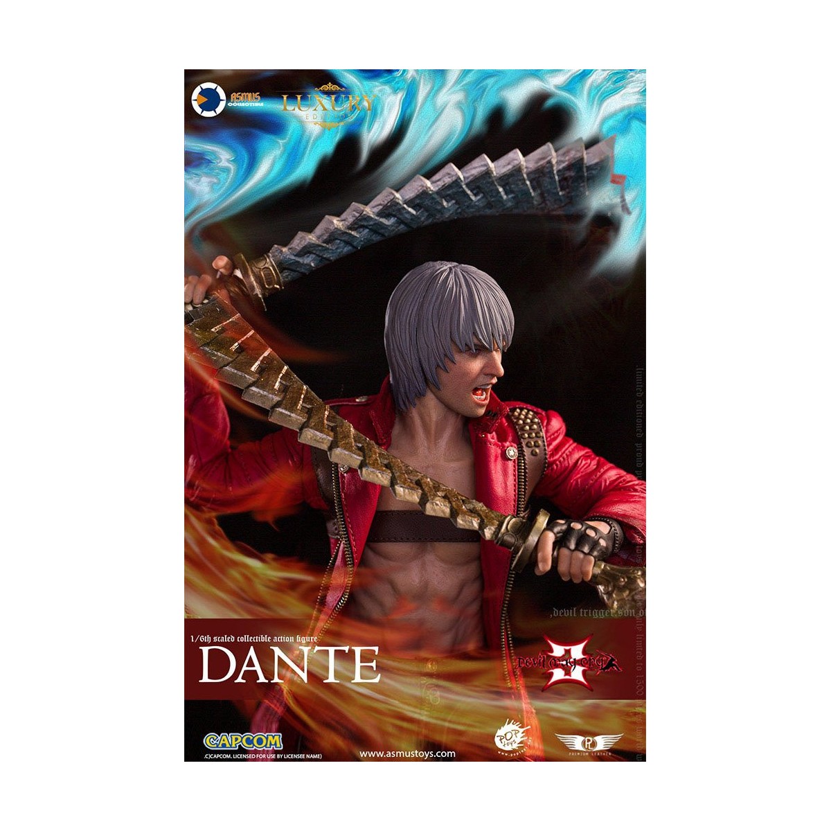 Asmus Toys - DANTE LUXURY EDITION 1/6 - Devil May Cry 3