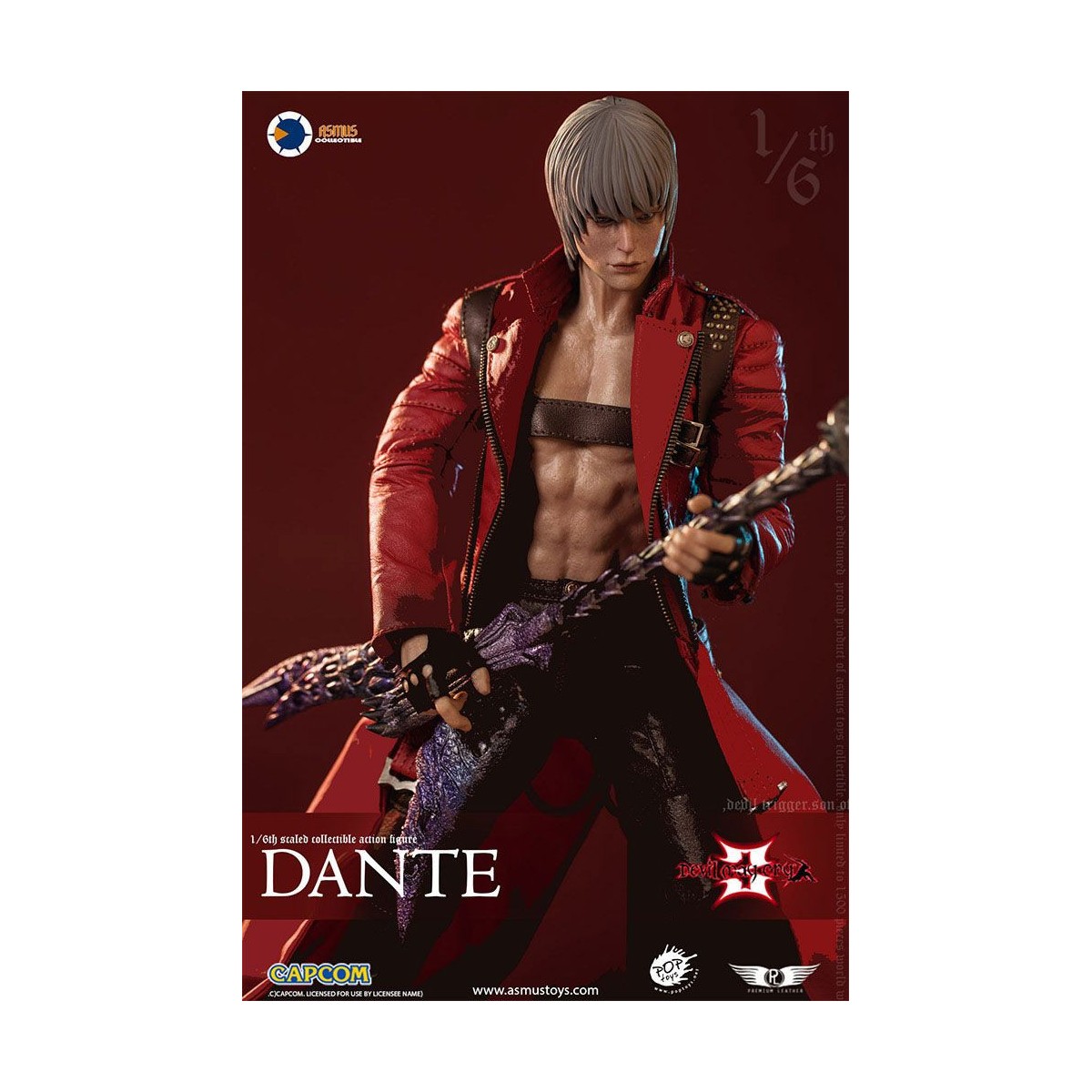 Asmus Toys - DANTE LUXURY EDITION 1/6 - Devil May Cry 3