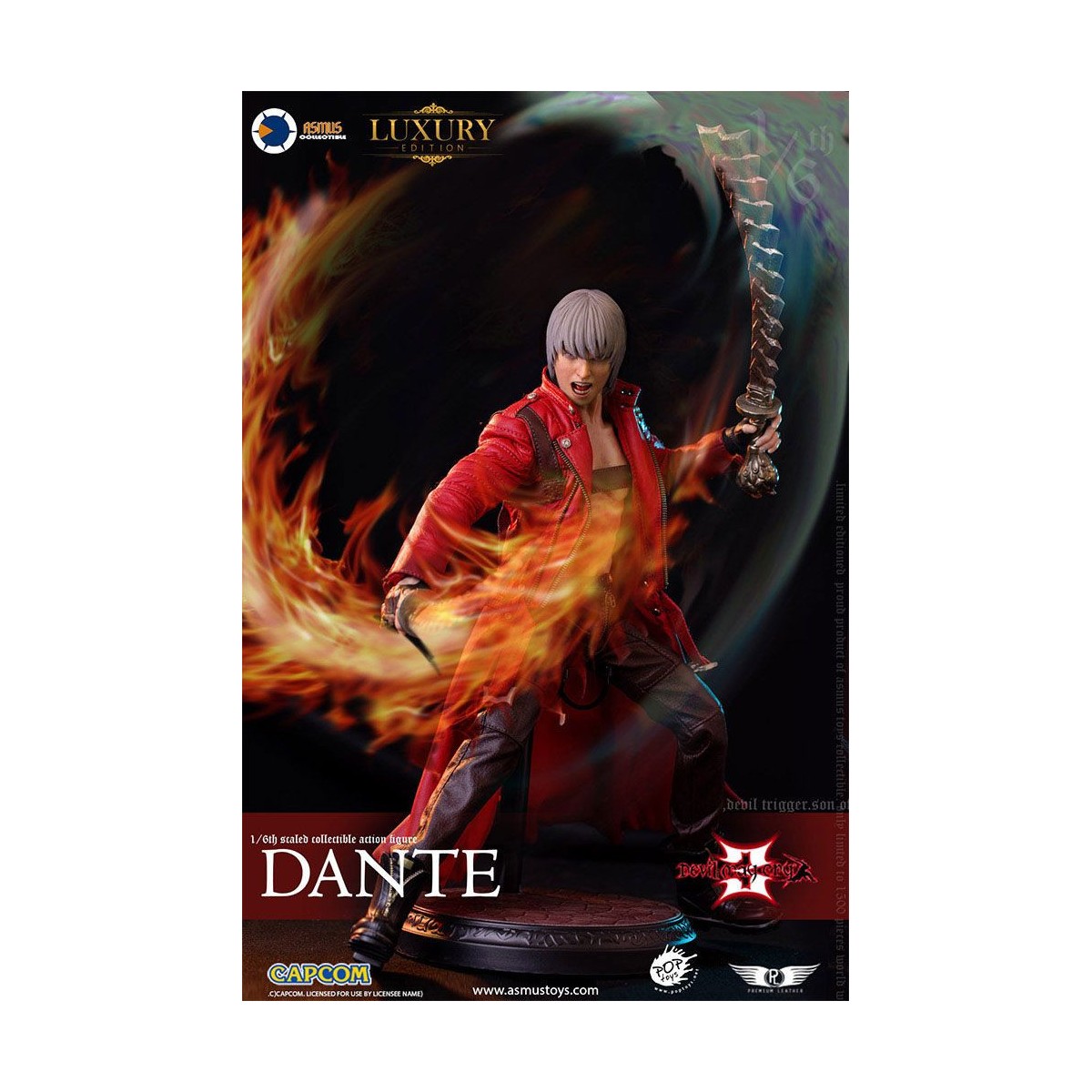Asmus Toys - DANTE LUXURY EDITION 1/6 - Devil May Cry 3
