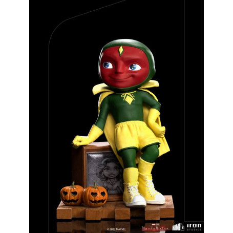 Iron Studios - Vision Halloween Version - WandaVision Mini Co.Heroes PVC