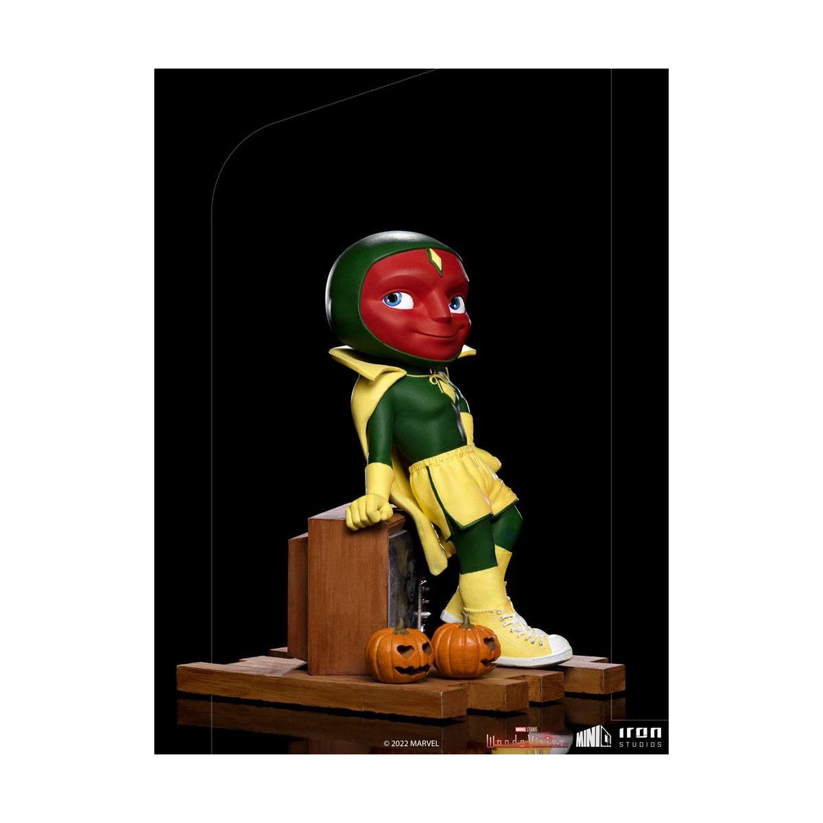 Iron Studios - Vision Halloween Version - WandaVision Mini Co.Heroes PVC