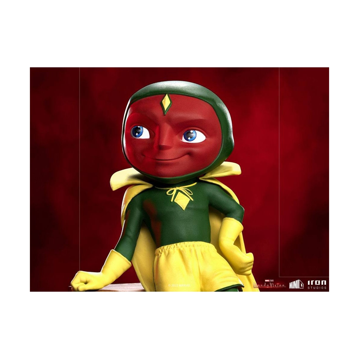 Iron Studios - Vision Halloween Version - WandaVision Mini Co.Heroes PVC