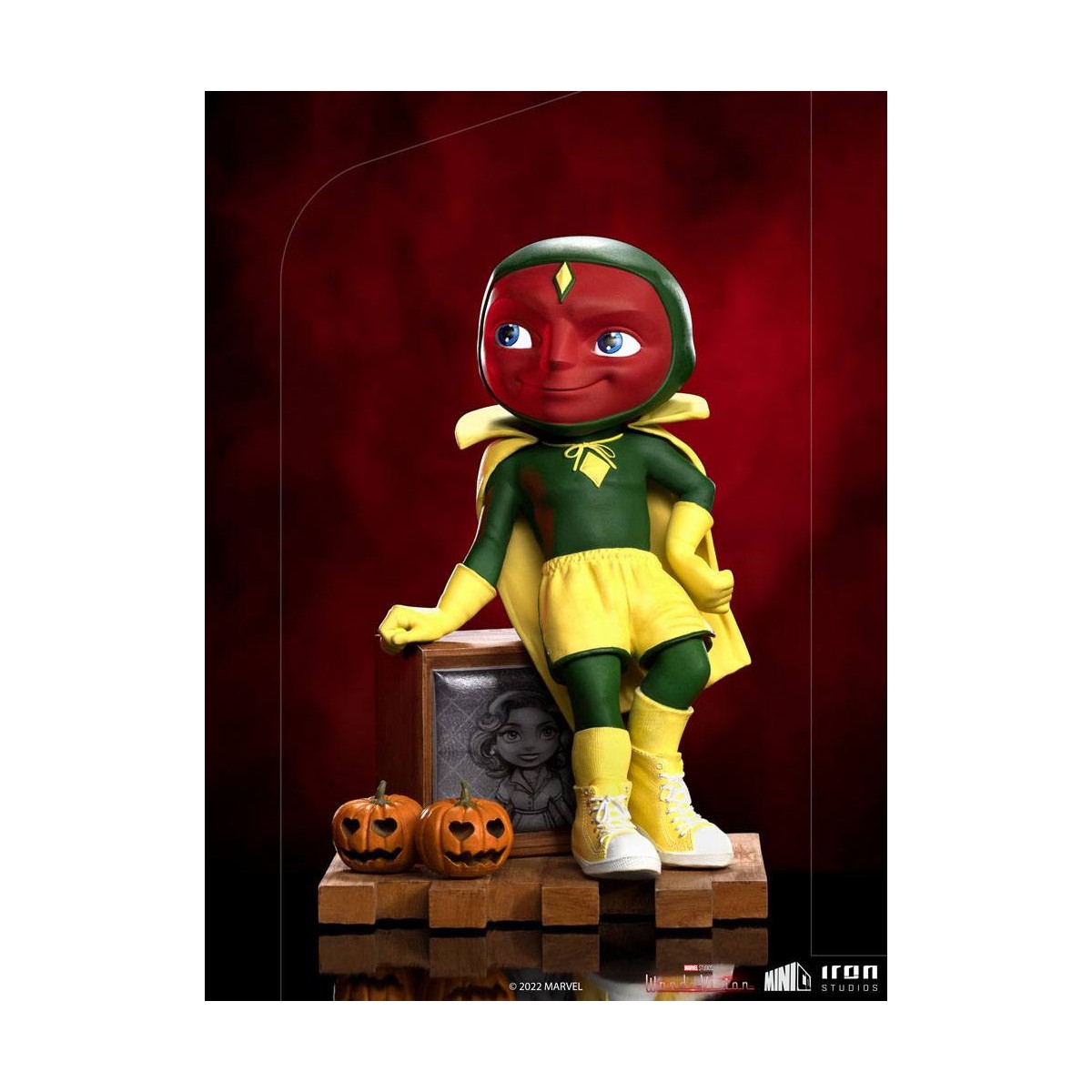 Iron Studios - Vision Halloween Version - WandaVision Mini Co.Heroes PVC