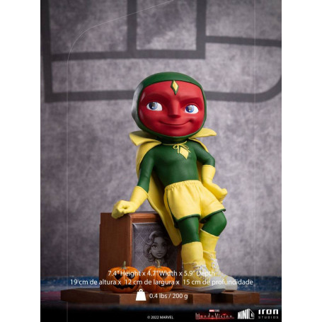 Iron Studios - Vision Halloween Version - WandaVision Mini Co.Heroes PVC
