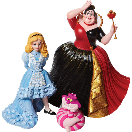 Enesco Disney Haute Couture - Queen of Hearts - Alice in Wonderland