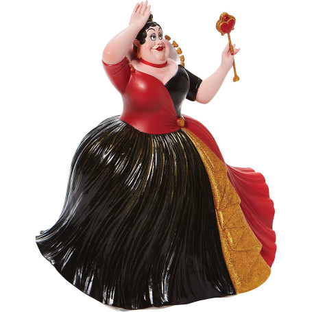 Enesco Disney Haute Couture - Queen of Hearts - Alice in Wonderland
