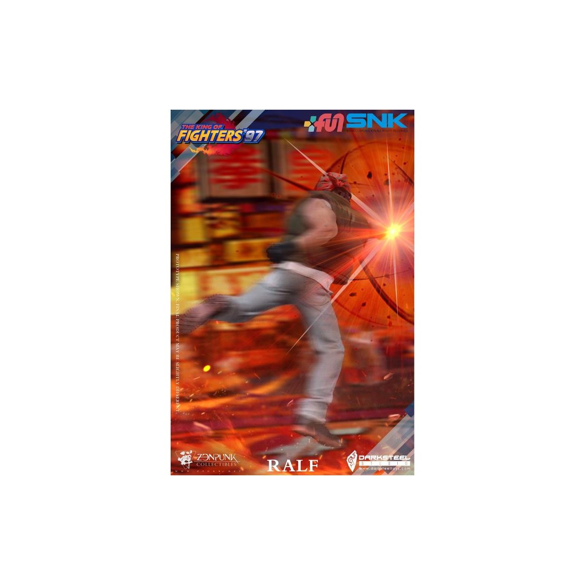 DarkSteel Toys × ZenPunk - Ralph Jones 1/6 - The King of Fighters 97