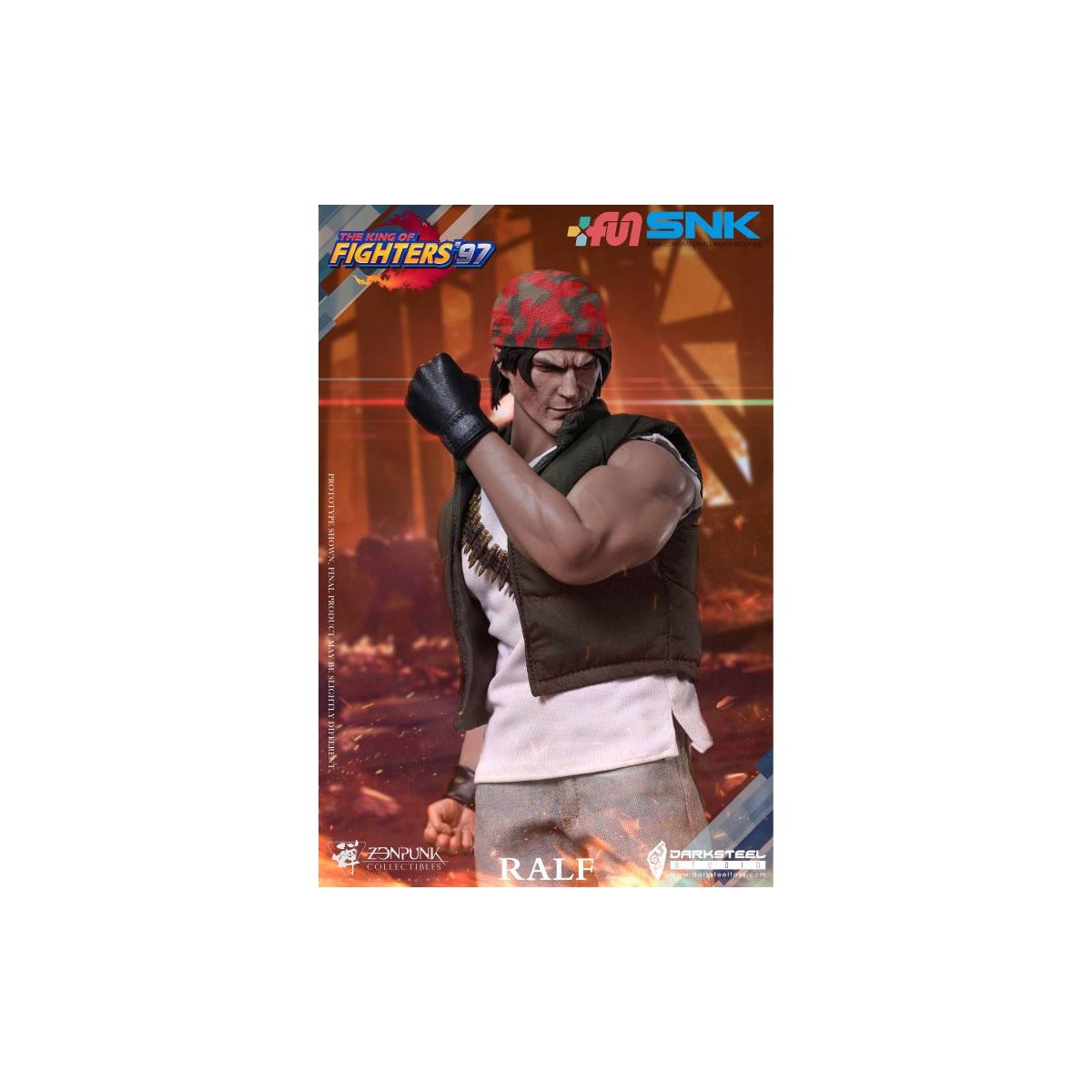 DarkSteel Toys × ZenPunk - Ralph Jones 1/6 - The King of Fighters 97