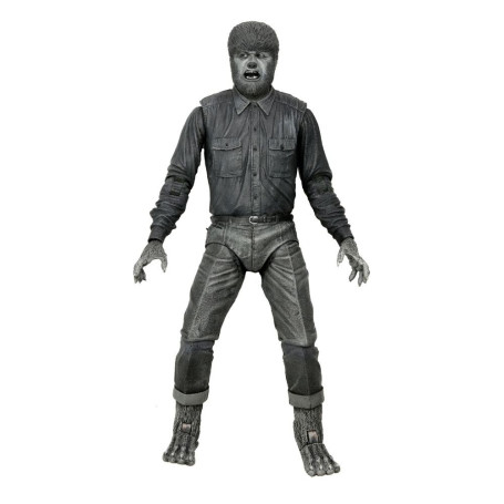 NECA - Ultimate The Wolf Man Black & White Version - Universal Monsters