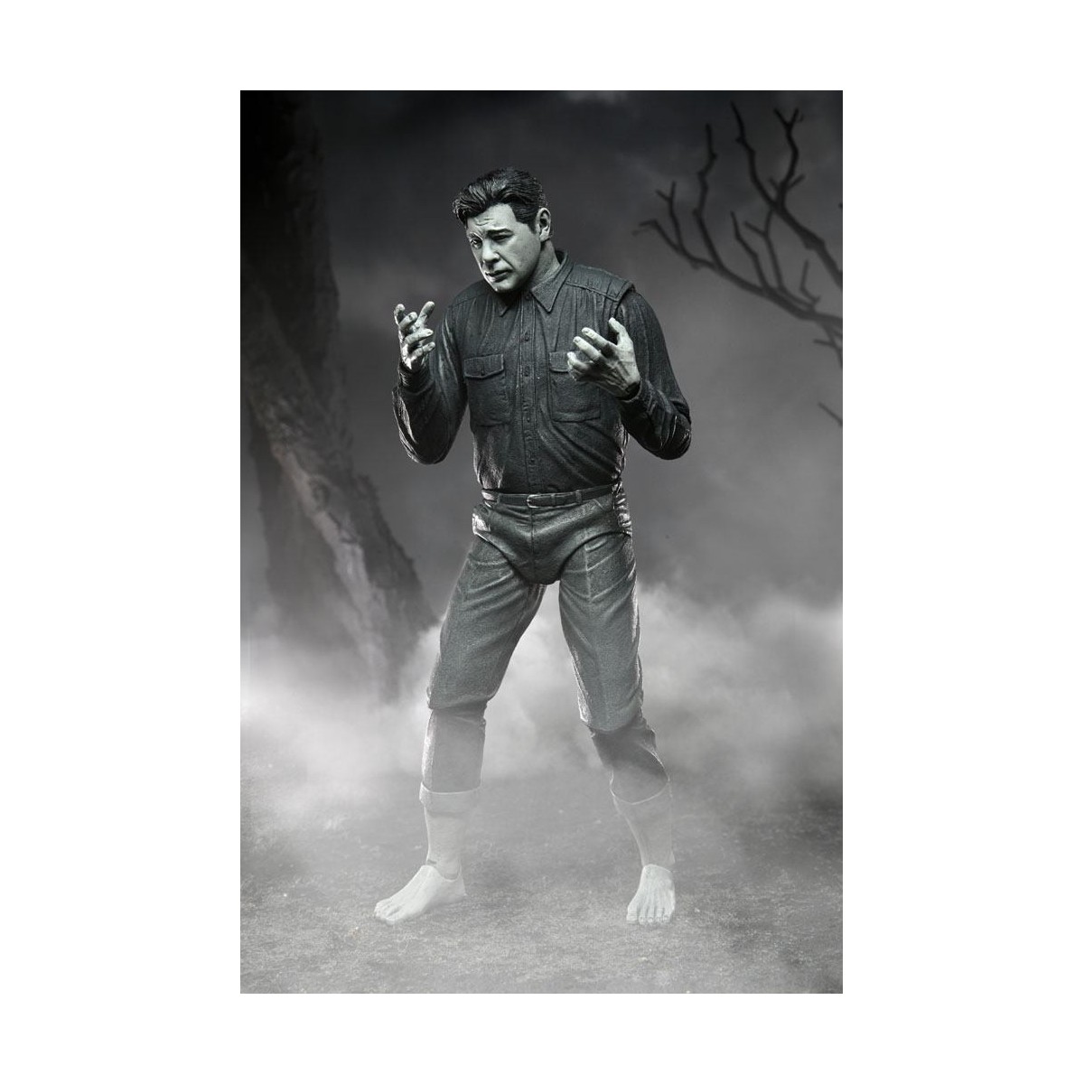 NECA - Ultimate The Wolf Man Black & White Version - Universal Monsters