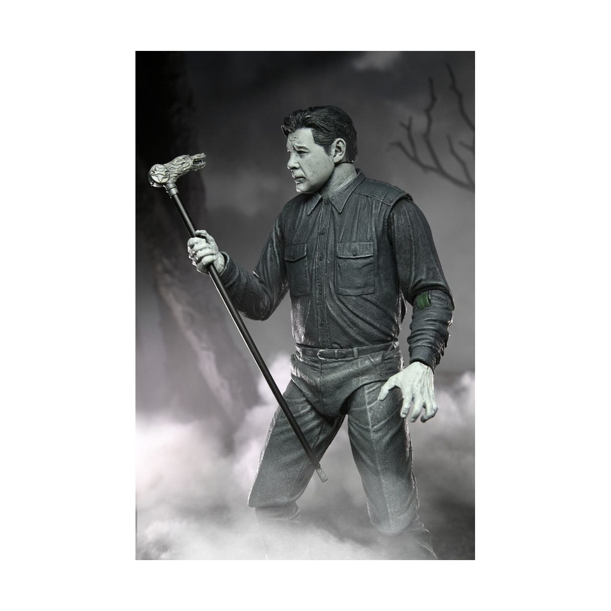 NECA - Ultimate The Wolf Man Black & White Version - Universal Monsters