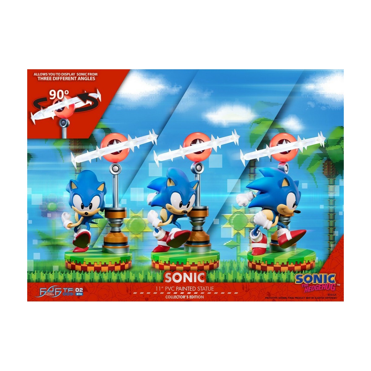 First 4 Figures - Sonic the Hedgehog Collector's Edition PVC Statue 