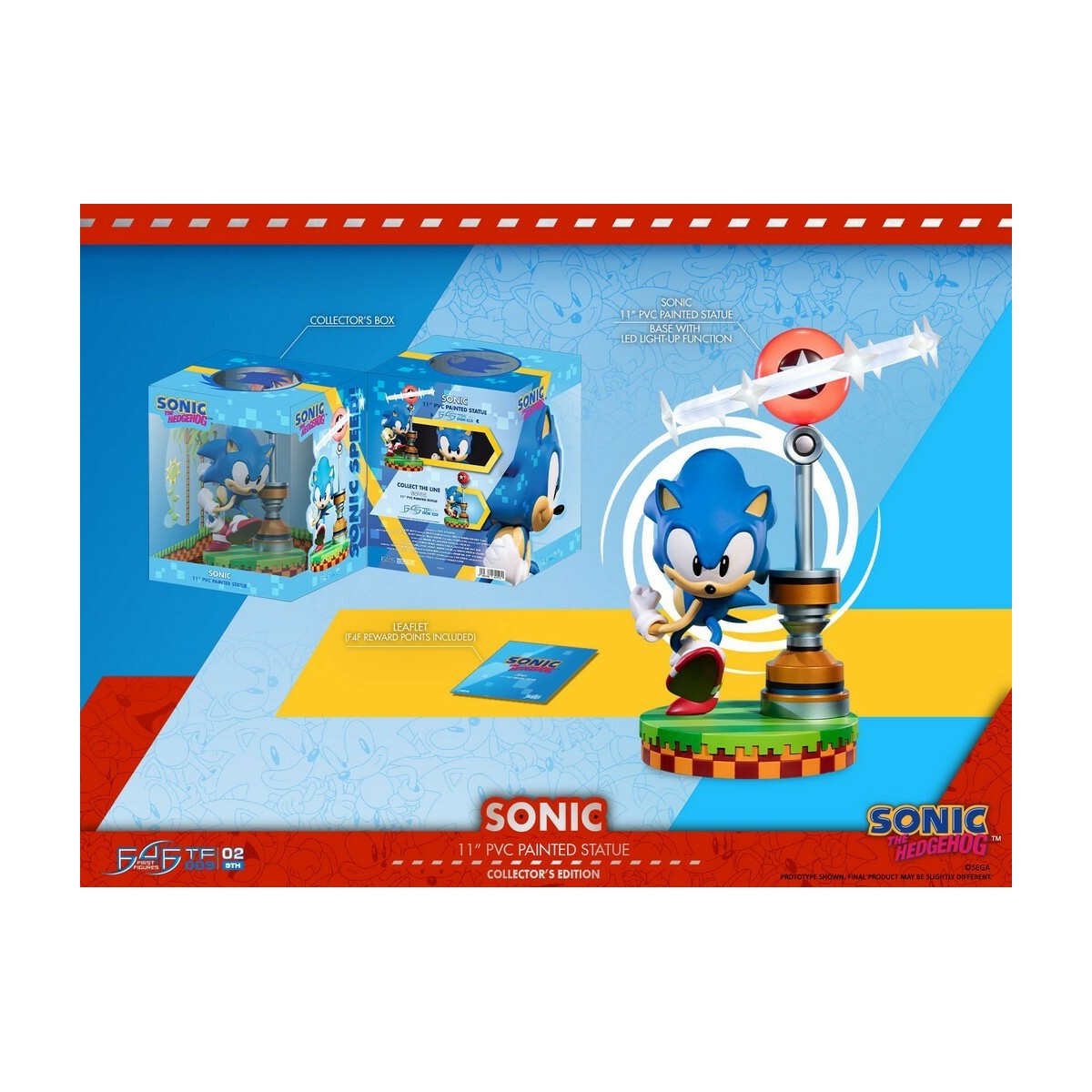First 4 Figures - Sonic the Hedgehog Collector's Edition PVC Statue 