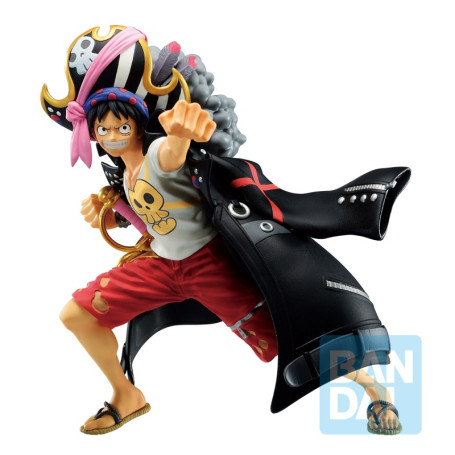 Banpresto One Piece - MONKEY.D.LUFFY - Ichibansho RED
