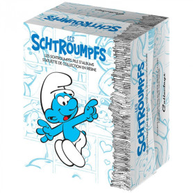 Collectoys - The Smurfs - The Smurfs with a pile of books
