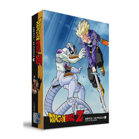 SD Toys - Puzzle Dragon Ball Z 3D effect - TRUNKS VS MECHA FREEZER - 100 pcs