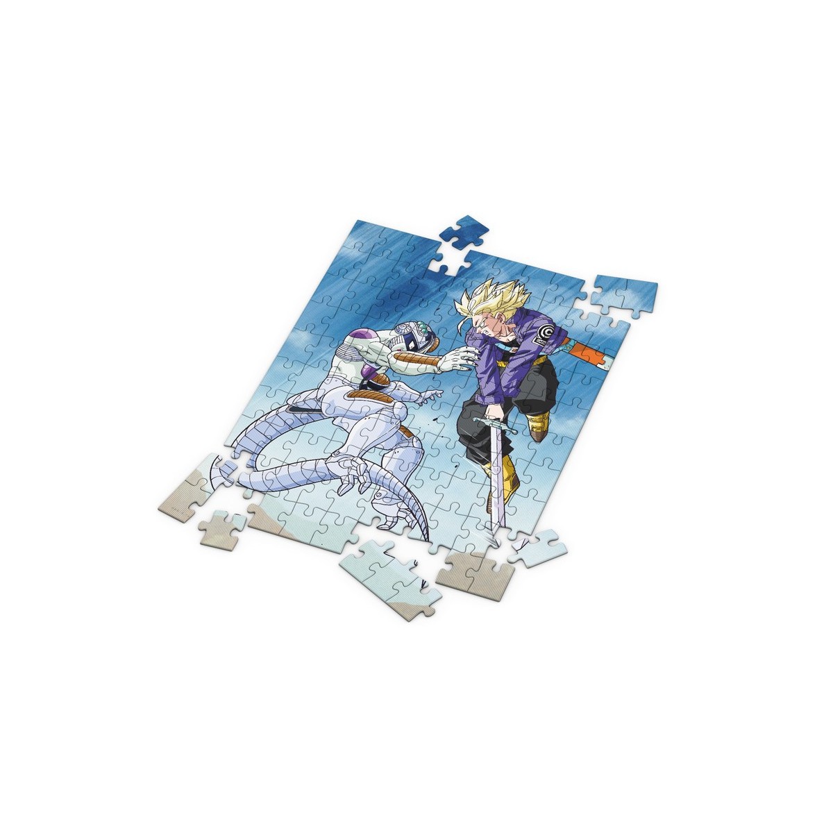 SD Toys - Puzzle Dragon Ball Z 3D effect - TRUNKS VS MECHA FREEZER - 100 pcs