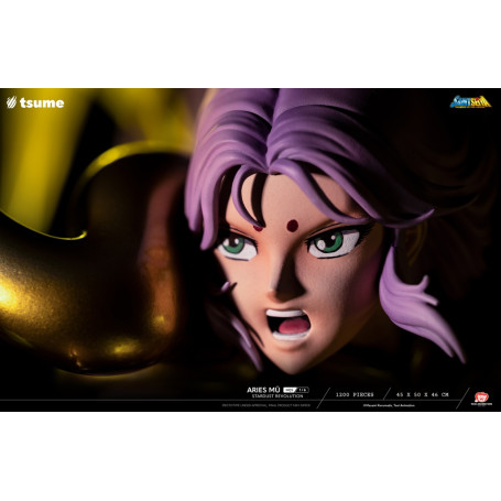 Tsume Statue HQS Saint Seiya - Aries Mû Stardust Revolution 1/6