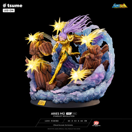 Tsume Statue HQS Saint Seiya - Aries Mû Stardust Revolution 1/6