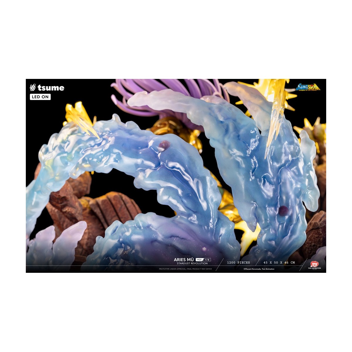 Tsume Statue HQS Saint Seiya - Aries Mû Stardust Revolution 1/6