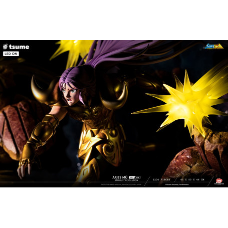 Tsume Statue HQS Saint Seiya - Aries Mû Stardust Revolution 1/6