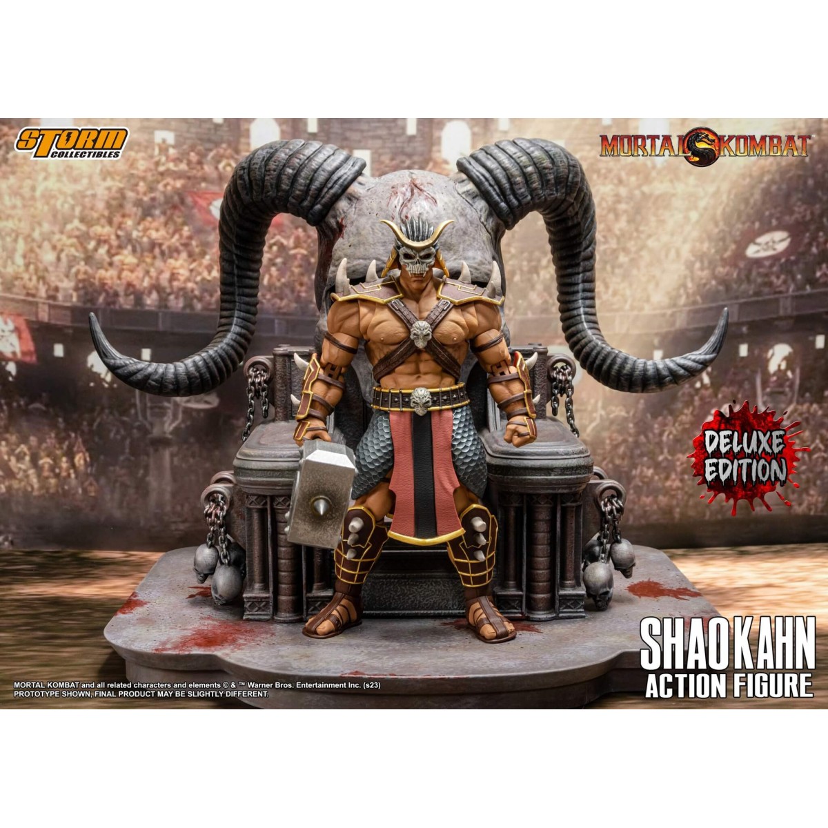 Storm Collectibles - Mortal Kombat IX - Shao Kahn Deluxe Edition 1/12