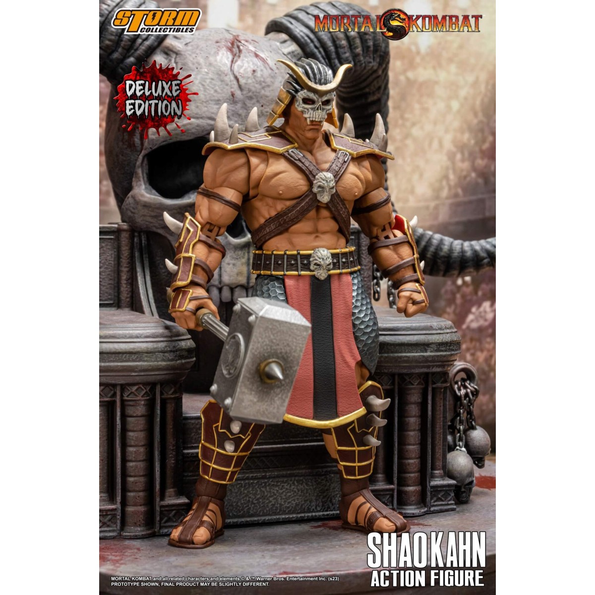 Storm Collectibles - Mortal Kombat IX - Shao Kahn Deluxe Edition 1/12