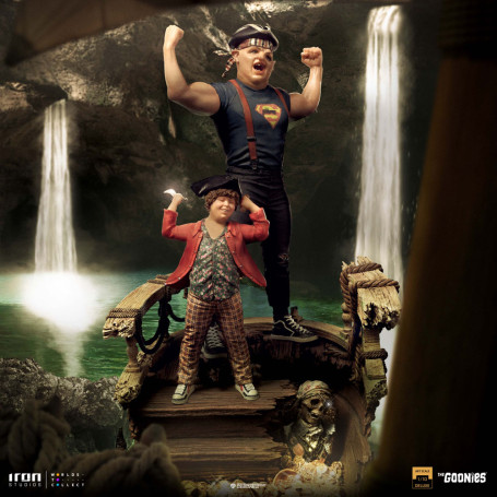 Iron Studios - Sloth and Chunk 1/10 The Goonies Deluxe Art Scale - Cinoque and Choco