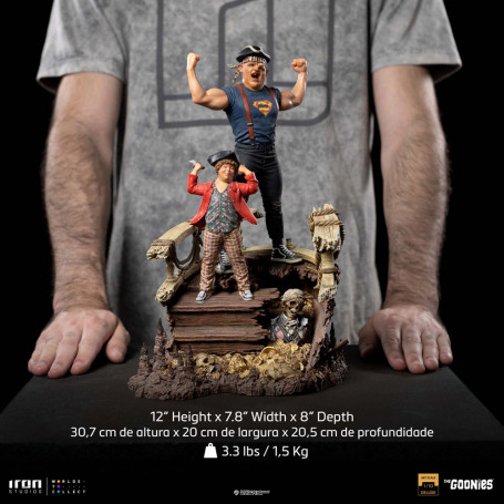 Iron Studios - Sloth and Chunk 1/10 The Goonies Deluxe Art Scale - Cinoque and Choco
