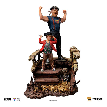 Iron Studios - Sloth and Chunk 1/10 The Goonies Deluxe Art Scale - Cinoque and Choco