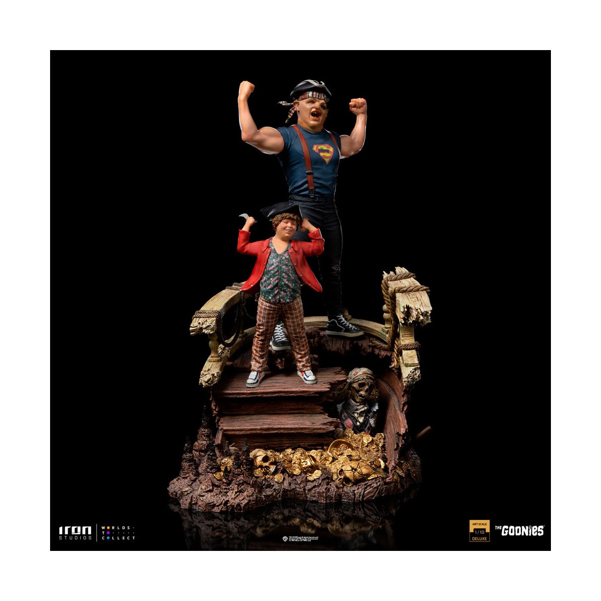 Iron Studios - Sloth and Chunk 1/10 The Goonies Deluxe Art Scale - Cinoque and Choco