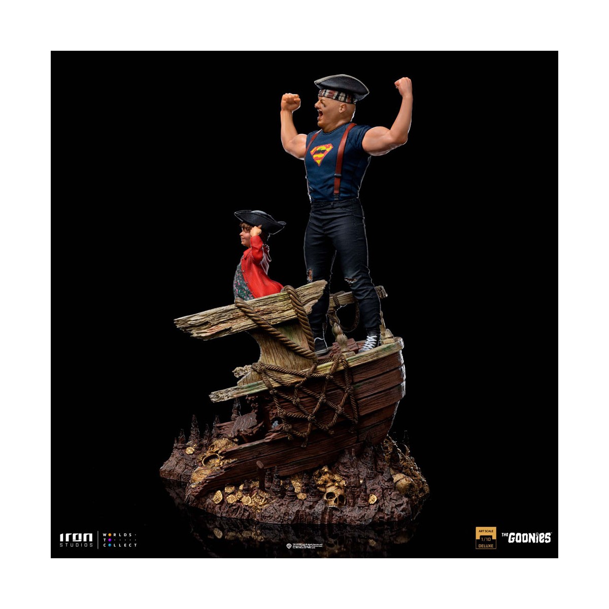 Iron Studios - Sloth and Chunk 1/10 The Goonies Deluxe Art Scale - Cinoque and Choco