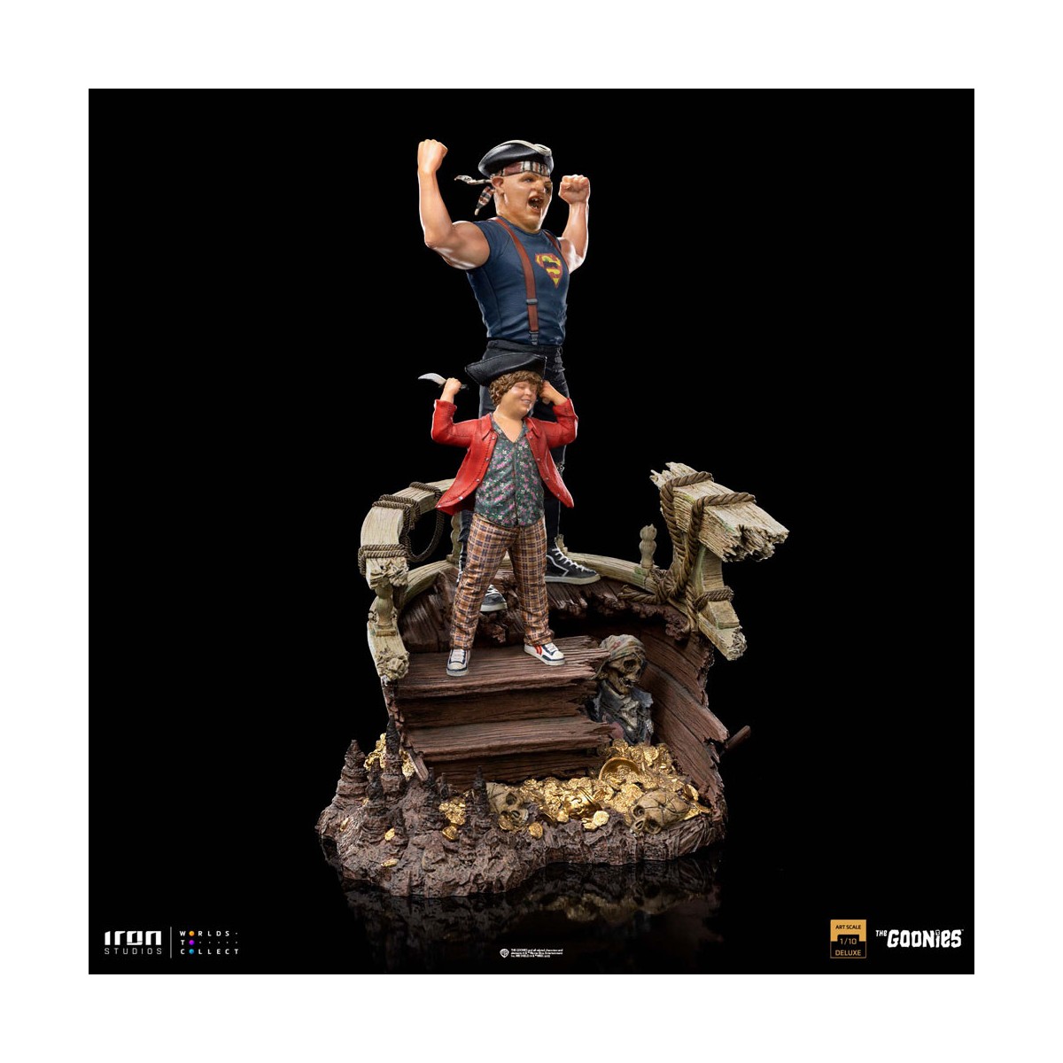 Iron Studios - Sloth and Chunk 1/10 The Goonies Deluxe Art Scale - Cinoque and Choco