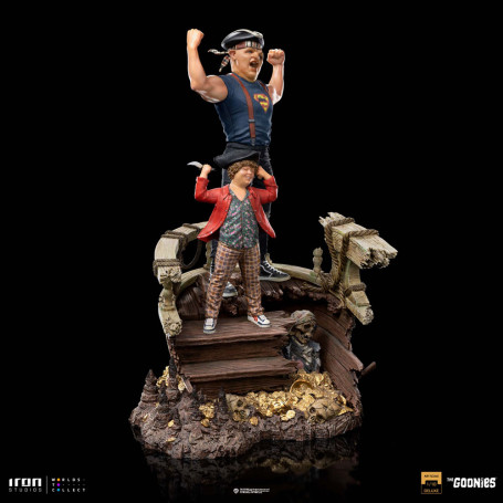 Iron Studios - Sloth and Chunk 1/10 The Goonies Deluxe Art Scale - Cinoque and Choco